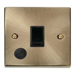 VPAB022BK Deco 20A 1 Gang DP Switch With Flex Outl