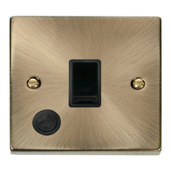 VPAB022BK Deco 20A 1 Gang DP Switch With Flex Outl