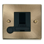 VPAB051BK Deco 13A Fused Switched Connection Unit