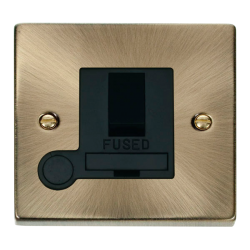 VPAB051BK Deco 13A Fused Switched Connection Unit