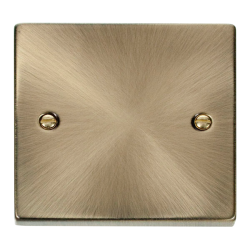 VPAB060 Deco 1 Gang Blank Plate