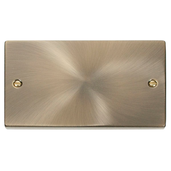 VPAB061 Deco 2 Gang Blank Plate