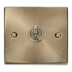VPAB421 Deco 1 Gang 2 Way 10AX Toggle Switch