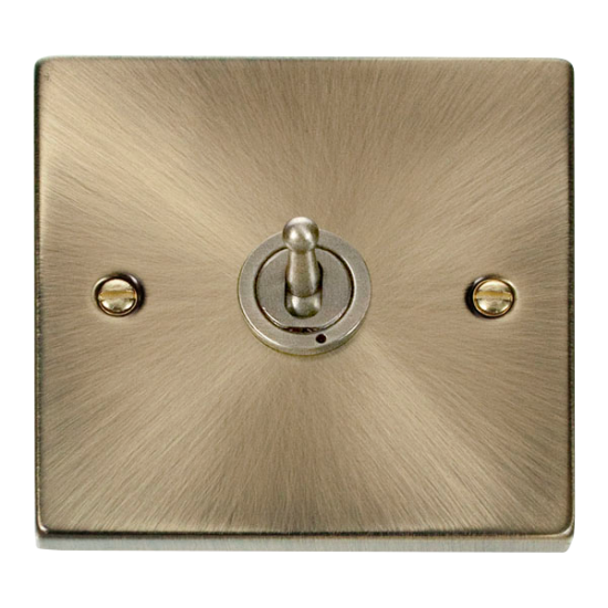 VPAB421 Deco 1 Gang 2 Way 10AX Toggle Switch