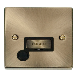 VPAB550BK Deco 13A Fused 'Ingot' Connection Unit W