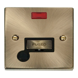 VPAB553BK Deco 13A Fused 'Ingot' Connection Unit W
