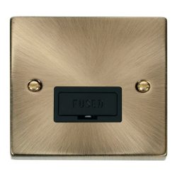 VPAB650BK Deco 13A Fused Connection Unit - Black