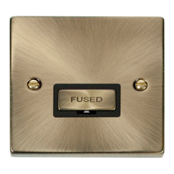 VPAB750BK Deco 13A Fused 'Ingot' Connection Unit -