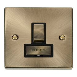 VPAB751BK Deco 13A Fused 'Ingot' Switched Connecti