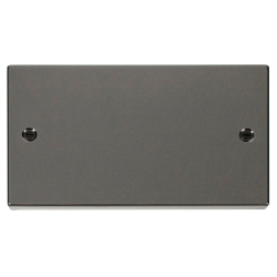 VPBN061 Deco 2 Gang Blank Plate