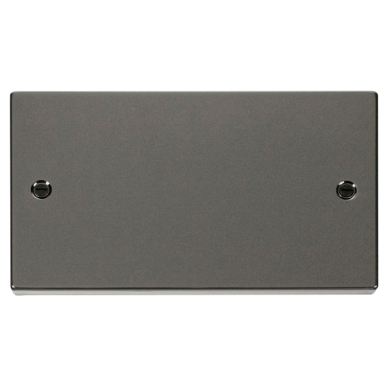 VPBN061 Deco 2 Gang Blank Plate