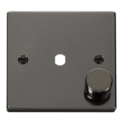 VPBN140PL Deco VPBN 1 GANG DOUBLE DIMMER PLATE & K