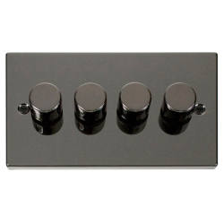 VPBN164 Deco VPBN 4GANG 2WAY 75W LED DIMMER SWITCH