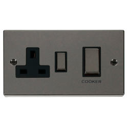 VPBN504BK Deco Ingot 45A DP Switch + 13A Switched