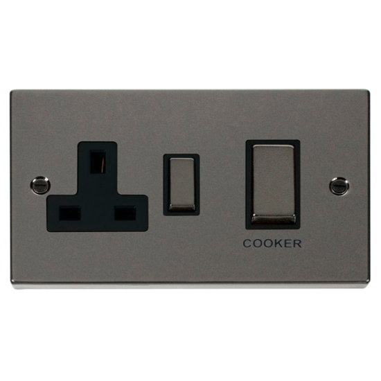 VPBN504BK Deco Ingot 45A DP Switch + 13A Switched