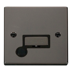 VPBN550BK Deco 13A Fused 'Ingot' Connection Unit W
