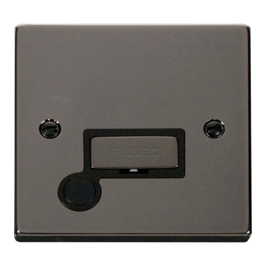 VPBN550BK Deco 13A Fused 'Ingot' Connection Unit W