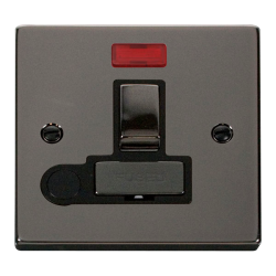 VPBN552BK Deco 13A Fused 'Ingot' Switched Connecti