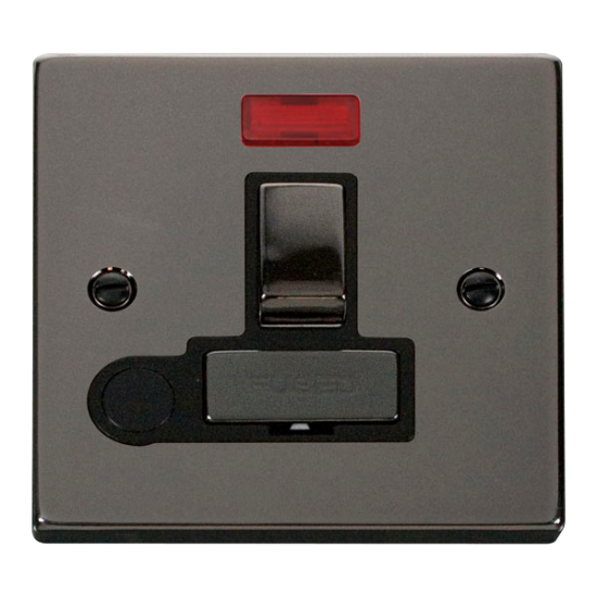 VPBN552BK Deco 13A Fused 'Ingot' Switched Connecti