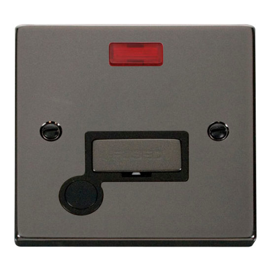 VPBN553BK Deco 13A Fused 'Ingot' Connection Unit W