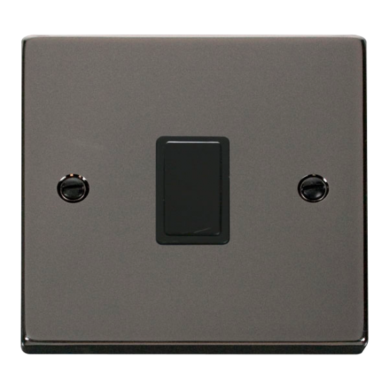 VPBN622BK Deco 20A 1 Gang DP Switch - Black