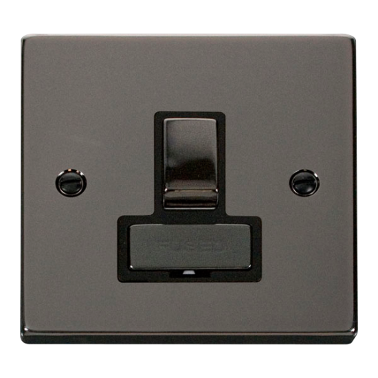 VPBN751BK Deco 13A Fused 'Ingot' Switched Connecti