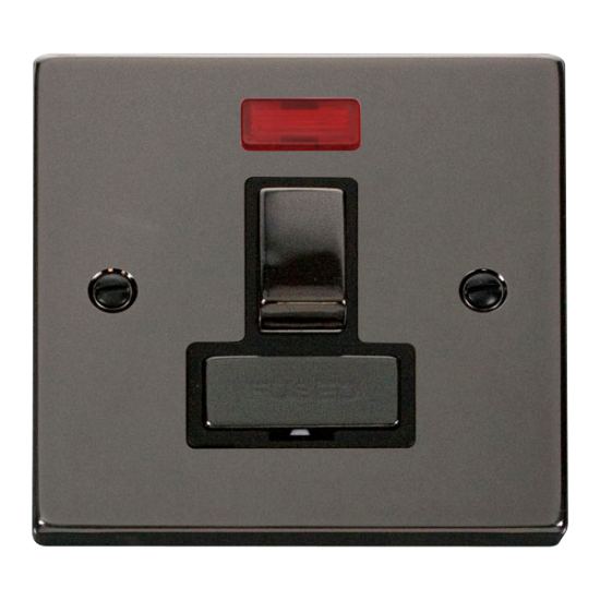 VPBN752BK Deco 13A Fused 'Ingot' Switched Connecti