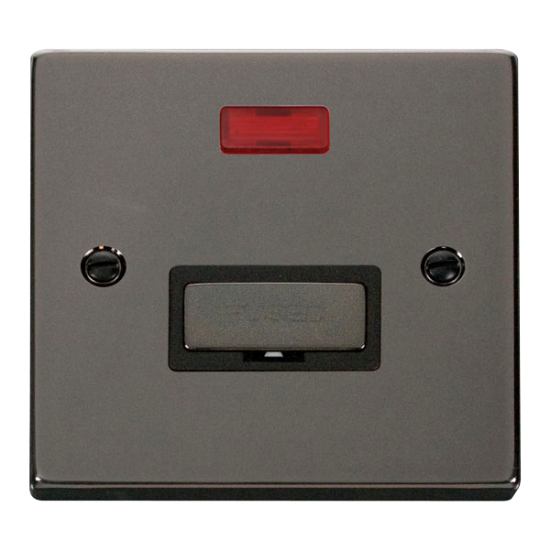VPBN753BK Deco 13A Fused 'Ingot' Connection Unit W