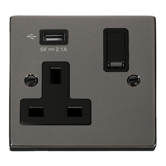 VPBN771UBK Deco 1G SKT USB 2.1A DECO