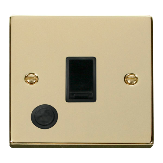 VPBR022BK Deco 20A 1 Gang DP Switch With Flex Outl