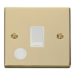 VPBR022WH Deco 20A 1 Gang DP Switch With Flex Outl