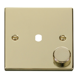 VPBR140PL Deco VPBR 1 GANG DOUBLE DIMMER PLATE & K