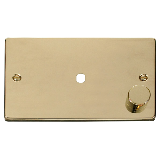 VPBR185 Deco 2 Gang Plate 1 Module (630W Or 1000W)