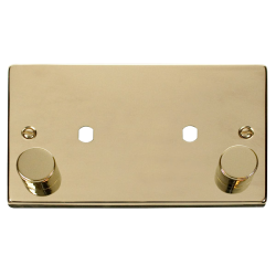 VPBR186 Deco 2 Gang Plate 2 Module (1630W Max)