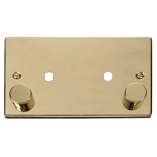 VPBR186 Deco 2 Gang Plate 2 Module (1630W Max)
