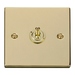 VPBR421 Deco 1 Gang 2 Way 10AX Toggle Switch