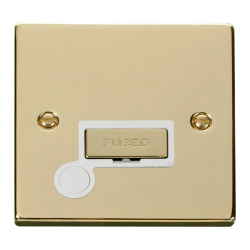 VPBR550WH Deco 13A Fused 'Ingot' Connection Unit W