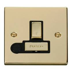 VPBR551BK Deco 13A Fused 'Ingot' Switched Connecti