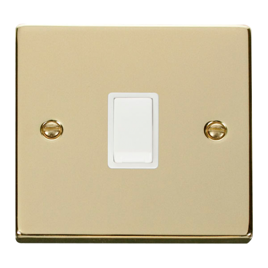 VPBR622WH Deco 20A 1 Gang DP Switch - White
