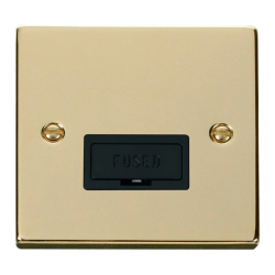 VPBR650BK Deco 13A Fused Connection Unit - Black