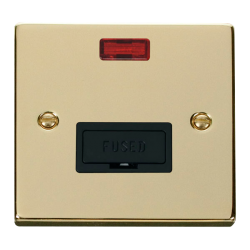 VPBR653BK Deco 13A Fused Connection Unit With Neon