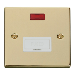 VPBR653WH Deco 13A Fused Connection Unit With Neon