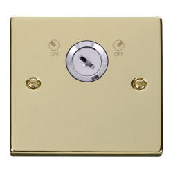VPBR660 Deco 20A Double Pole Key Lockable Switch