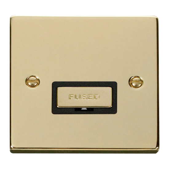 VPBR750BK Deco 13A Fused 'Ingot' Connection Unit -