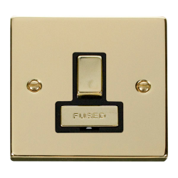 VPBR751BK Deco 13A Fused 'Ingot' Switched Connecti