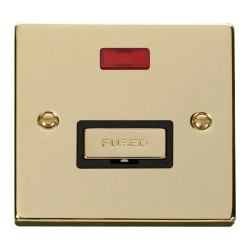 VPBR753BK Deco 13A Fused 'Ingot' Connection Unit W