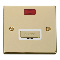 VPBR753WH Deco 13A Fused 'Ingot' Connection Unit W
