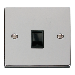 VPCH115BK Deco Single RJ11 Socket  (Ireland/USA) -