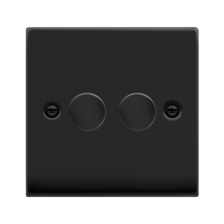 VPMB162 Deco VP MB 2GANG 2WAY 100W LED DIMMER SWIT