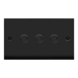 VPMB163 Deco VP MB 3GANG 2WAY 100W LED DIMMER SWIT